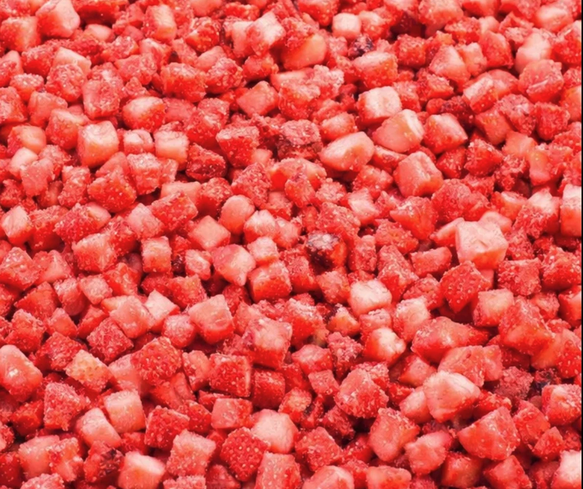 Diced Frozen Strawberries