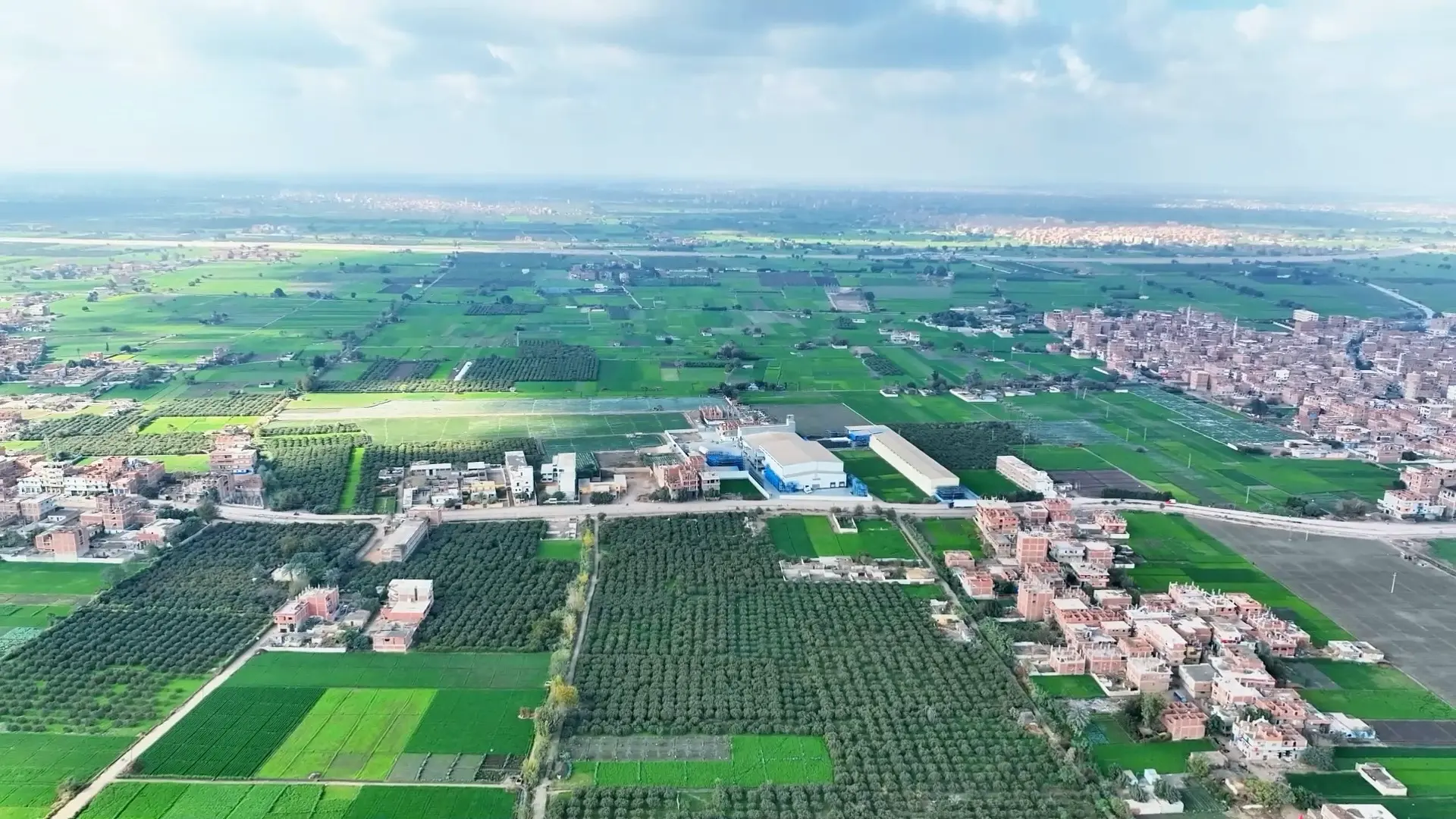 Al-Saad Food Industries Facility - Aerial View
